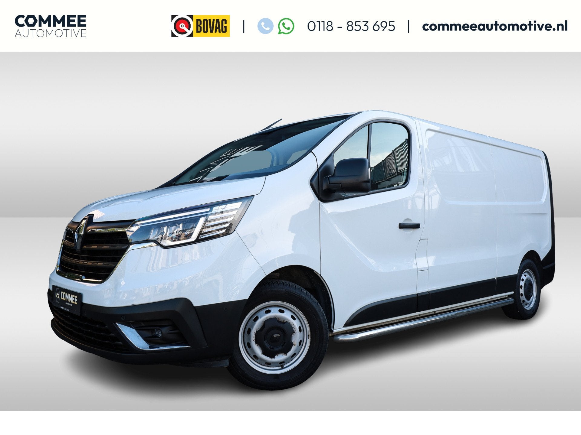 Renault Trafic 2.0 dCi 130 T30 L2H1 Comfort CAM I Trekhaak, Voorwielaandrijving, Stof, Gebruikt, Zwart