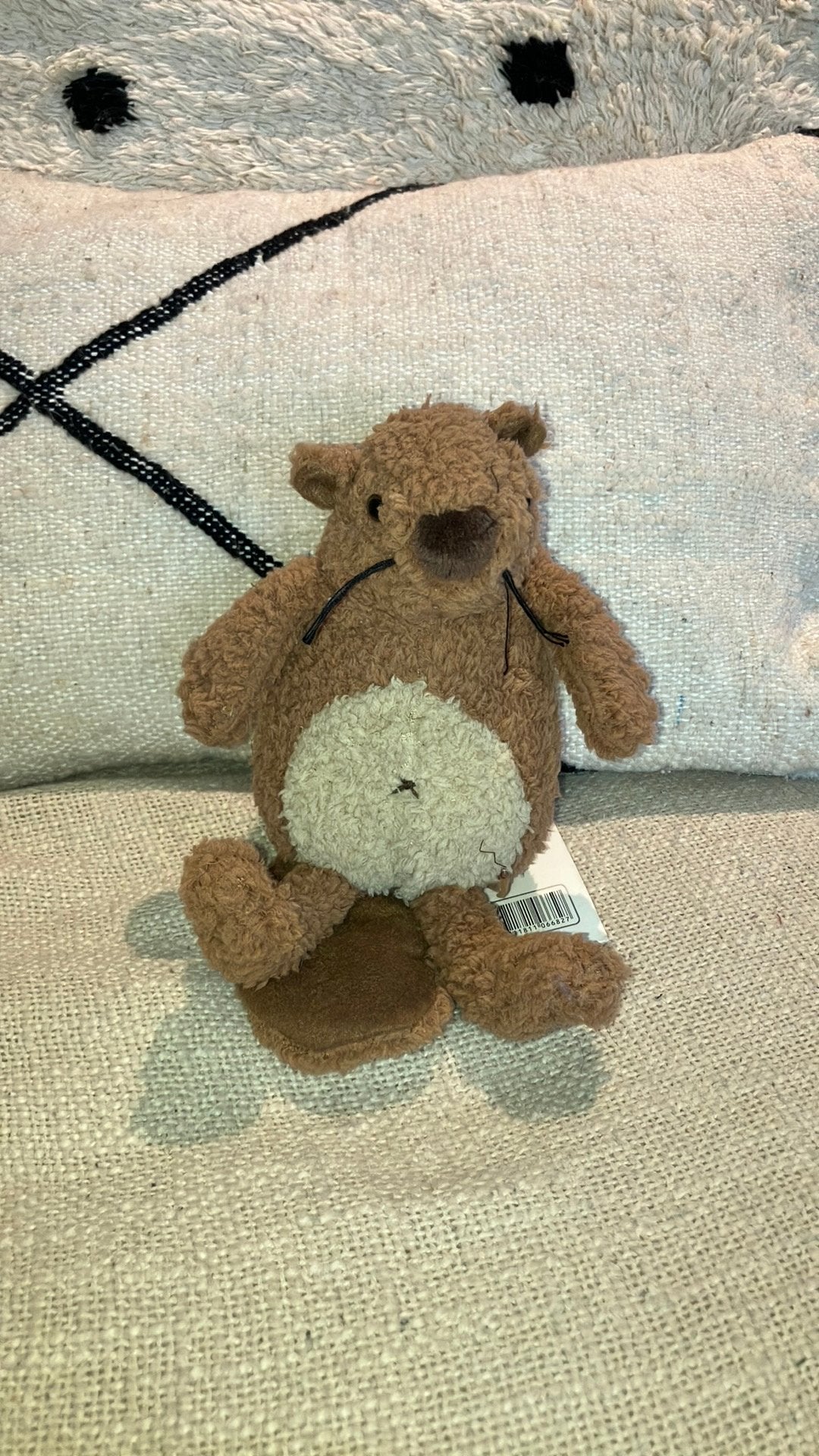 Happy horse bever small animals of the world, Nieuw, Ophalen of Verzenden, Wasbaar, Klein (minder dan 20 cm)