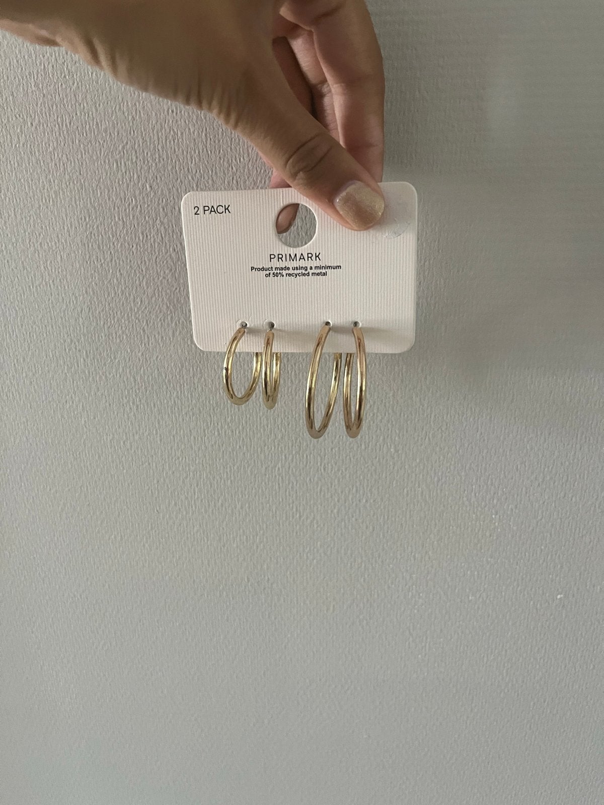 Primark Gouden Oorbellen Set - 2 Paar, Overige materialen, Hangers, Nieuw, Ophalen of Verzenden