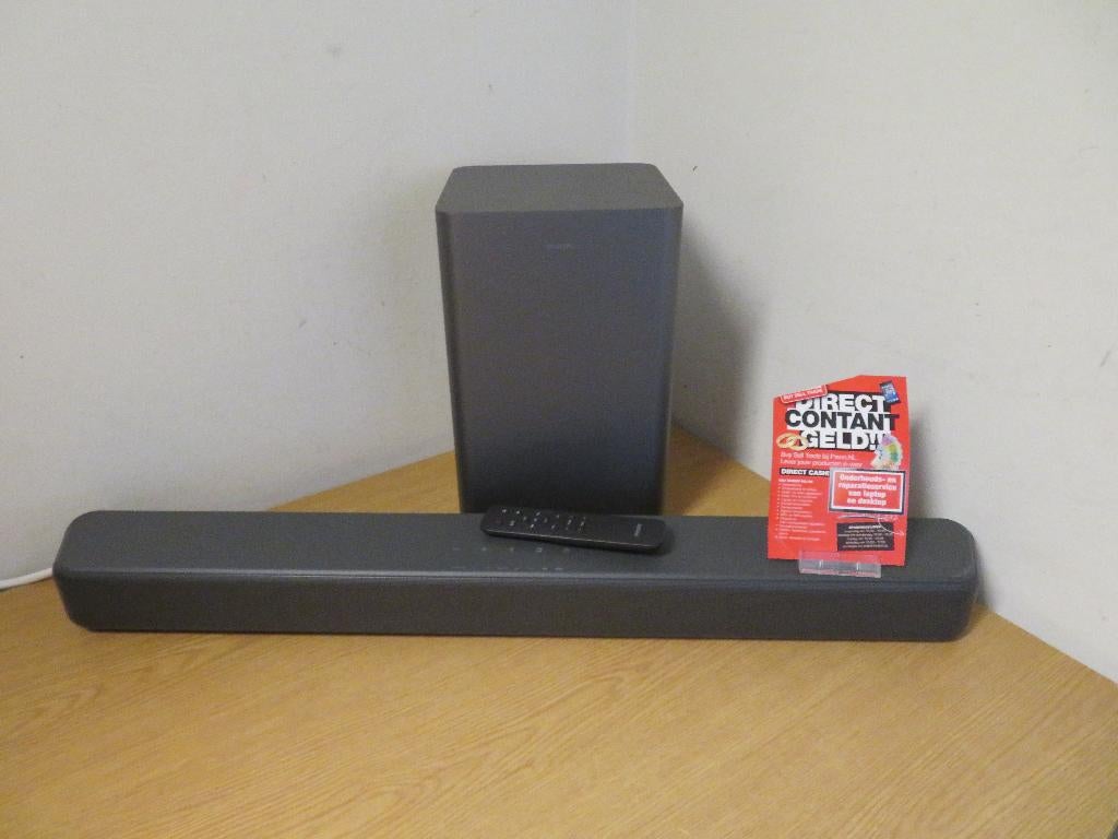 Philips 2.1 Soundbar TAB5309 | Pawn Eindhoven, Ophalen, Met externe subwoofer, Gebruikt