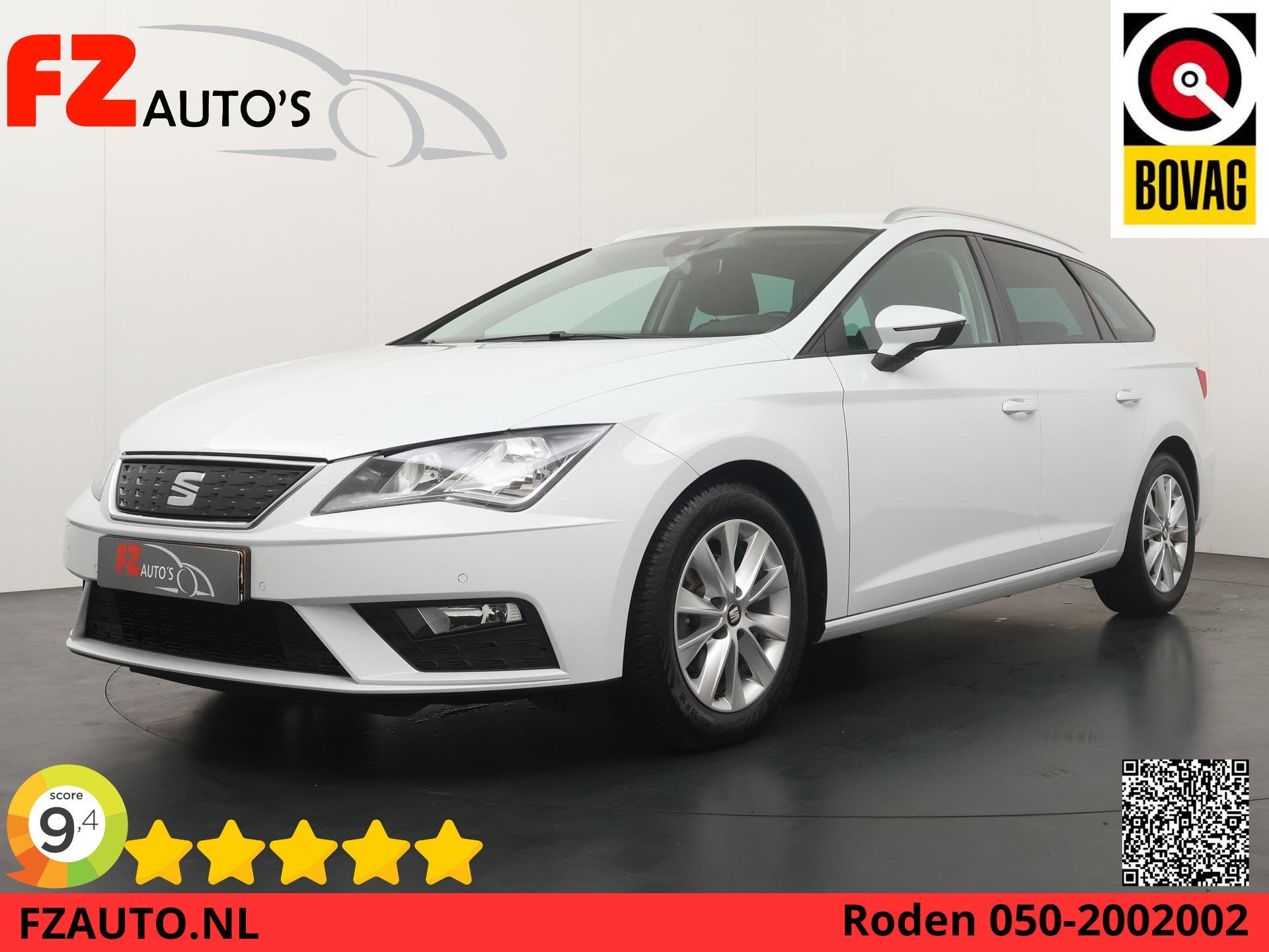 SEAT Leon ST 1.0 EcoTSI Style Business Intense Automaat - Na, Auto's, Stof, Gebruikt, Euro 6, Leon