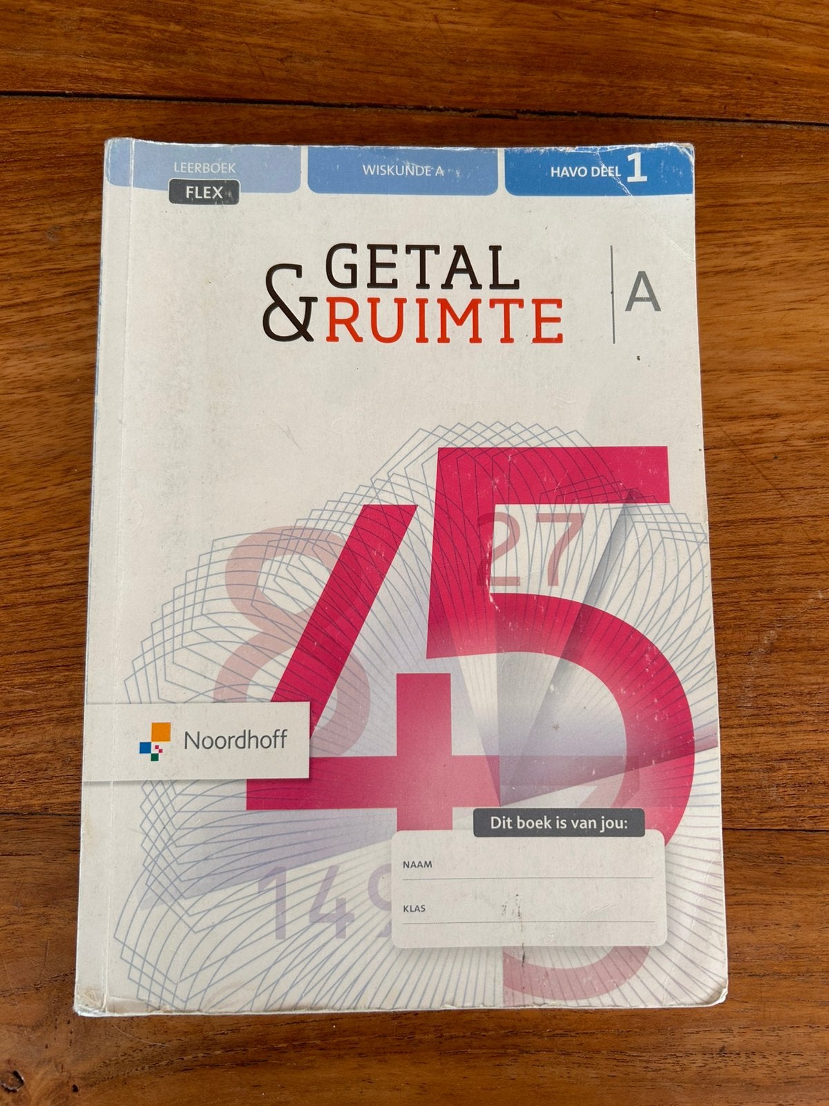 Getal&ruimte wis A. Deel 1,2 en 3 Havo, Boeken, Ophalen of Verzenden, Zo goed als nieuw, HAVO, Wiskunde A