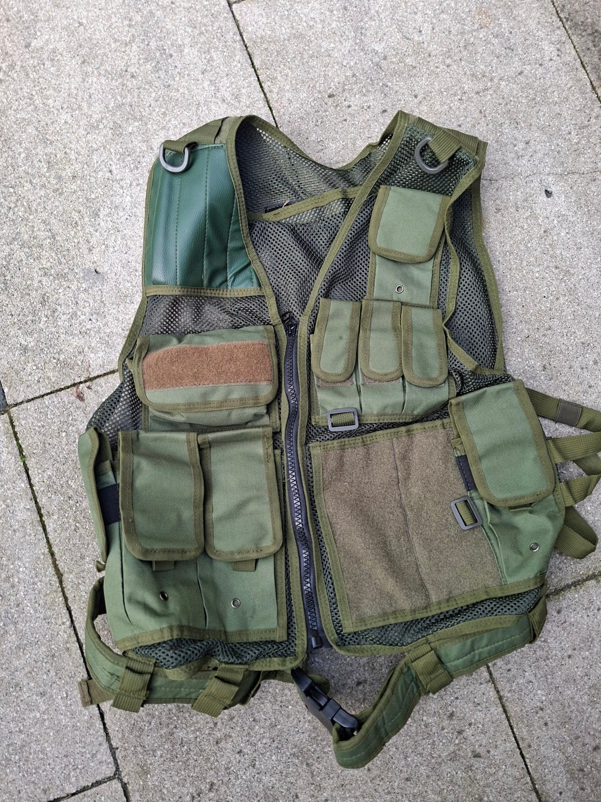 Opvest schietvest jager jacht schietsport airsoft patroontas, Verzenden, Nieuw