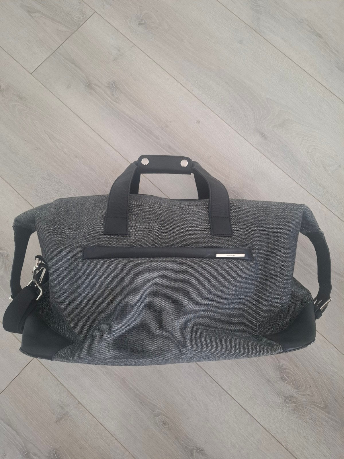 1x gebruikte vintage weekendtas Calvin Klein,  was €375, Ophalen of Verzenden, Nieuw, Overige typen