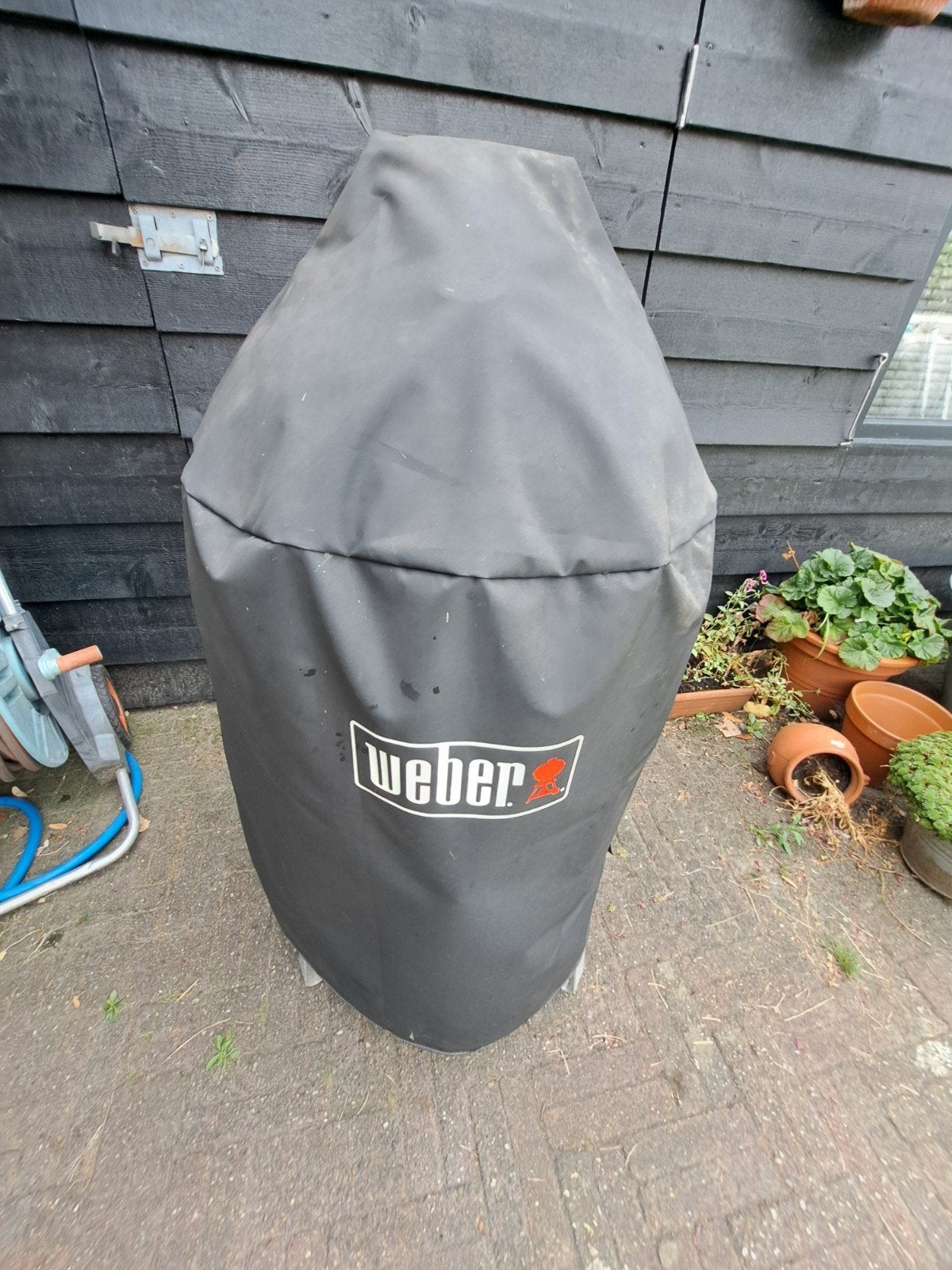 Weber Smokey Mountain Cooker 47cm - Zo goed als nieuw, Ophalen, Zo goed als nieuw, Weber