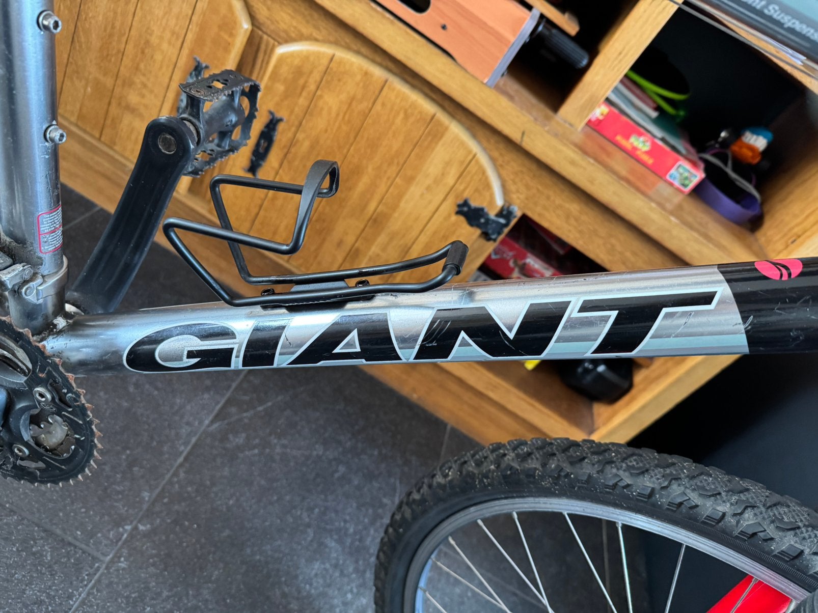 Stoere Giant mountainbike / jongensfiets 26 inch, Ophalen, 26 inch of meer, Handrem