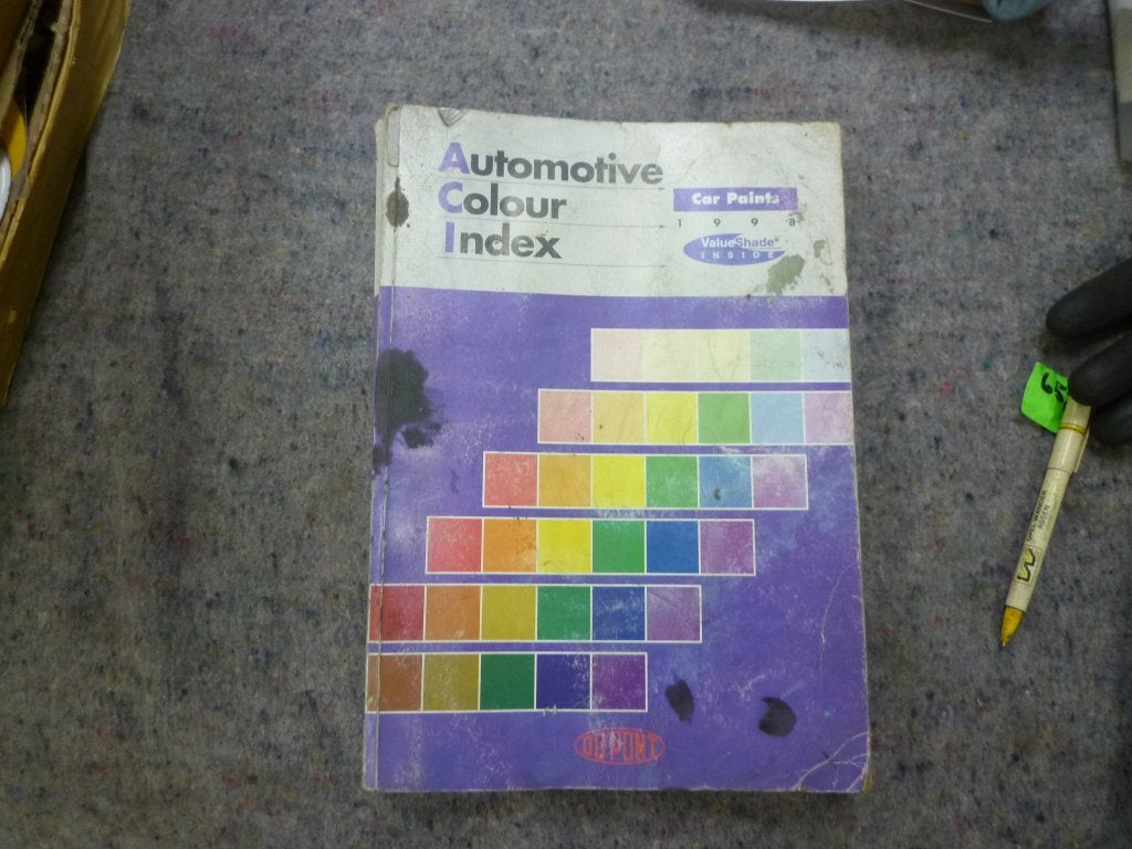 MOTIP catalogus en Colour index 1998, Ophalen of Verzenden