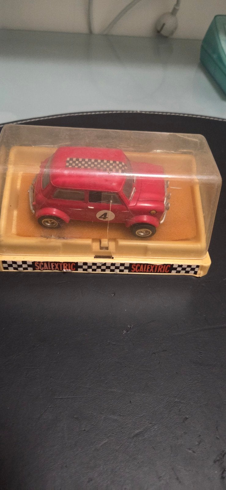 Scalextric Mini Cooper Raceauto - Zo goed als nieuw, Overige merken, Onderdelen, Ophalen of Verzenden, Zo goed als nieuw