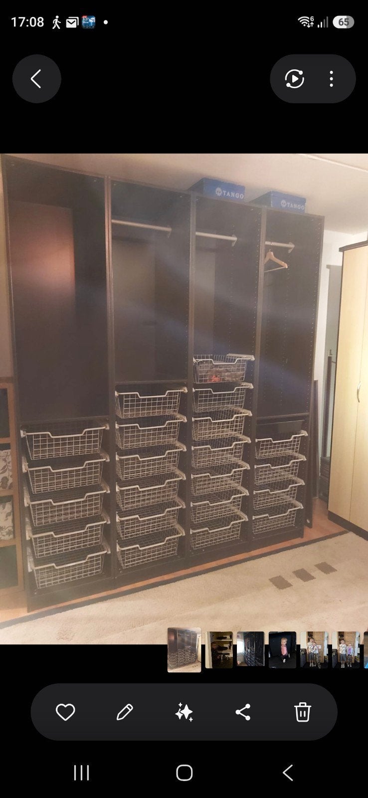 ikea Pax kast, Ophalen, 200 cm of meer, 50 tot 100 cm, Met lade(s)