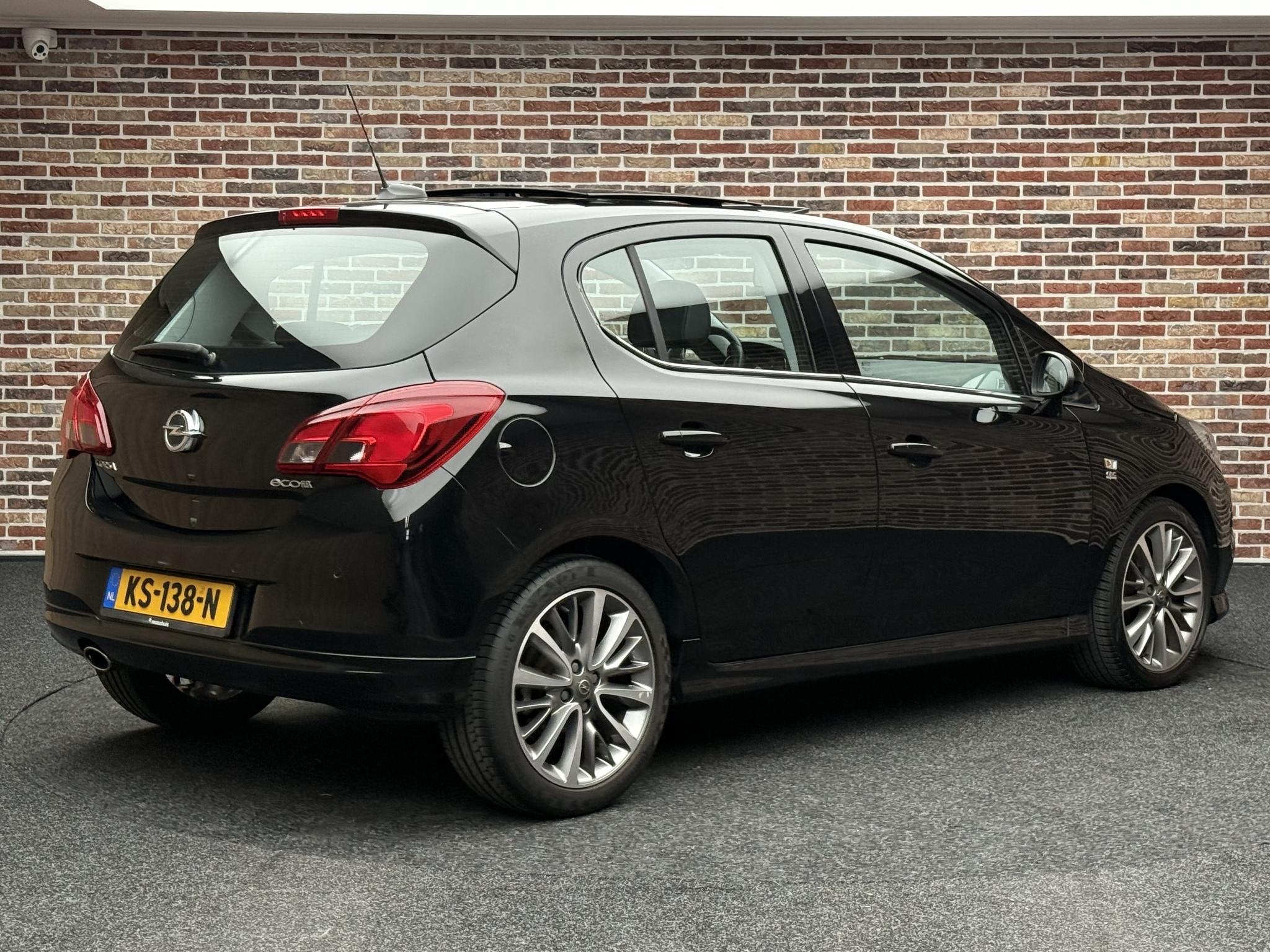 Opel Corsa 1.0 Turbo Innovation OPC Line Panoramadak Airco D, Voorwielaandrijving, Stof, Gebruikt, Origineel Nederlands