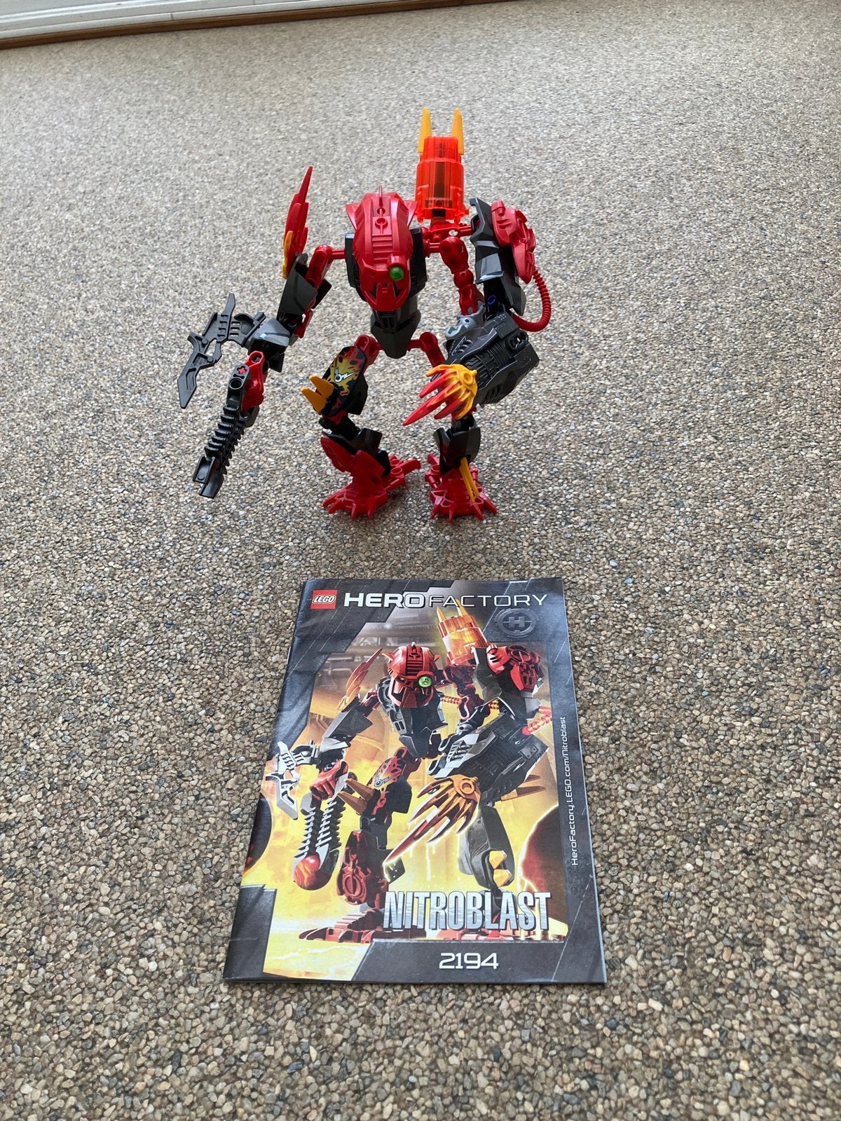 Lego Hero Factory Nitroblast 2194, Ophalen of Verzenden, Zo goed als nieuw
