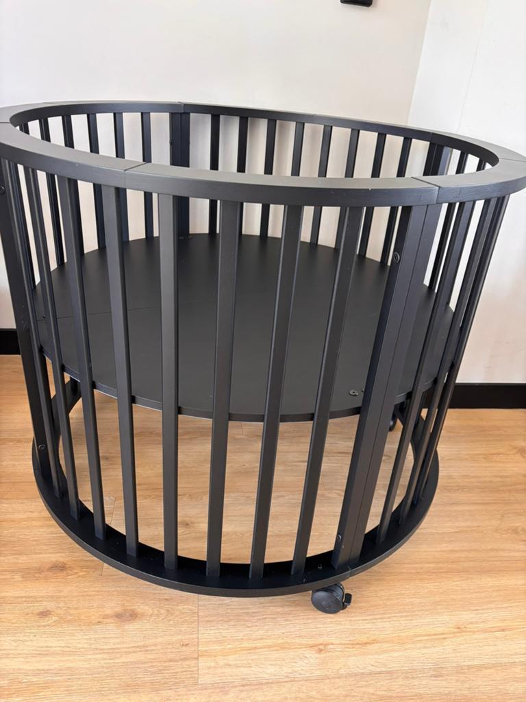 Ronde zwarte box -nieuw, Ophalen, Nieuw, Rond, In hoogte verstelbaar