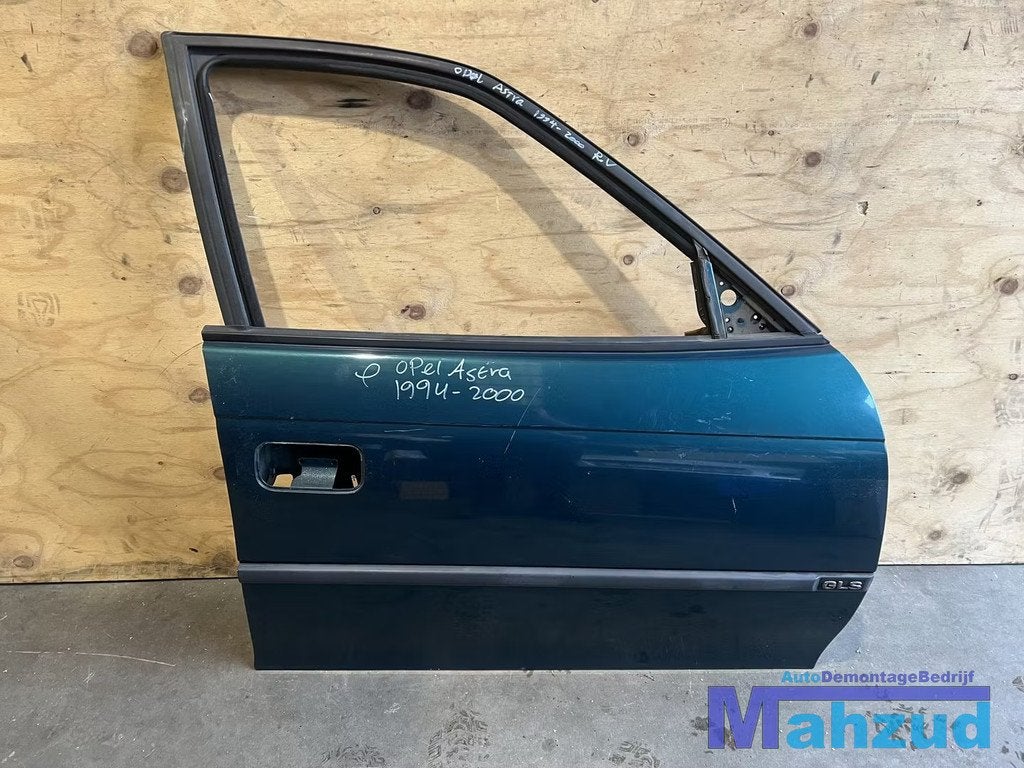 opel astra F groen rechts voor deur 1991-1998, Gebruikt, Deur, Opel Automobile GmbH, Ophalen of Verzenden