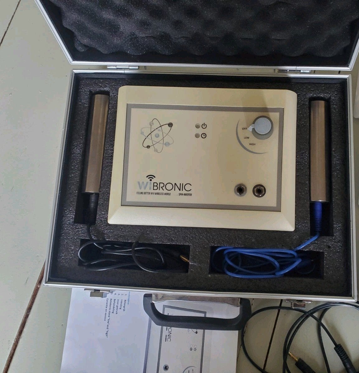 Wibronic Spin inverter Quantum, Ophalen