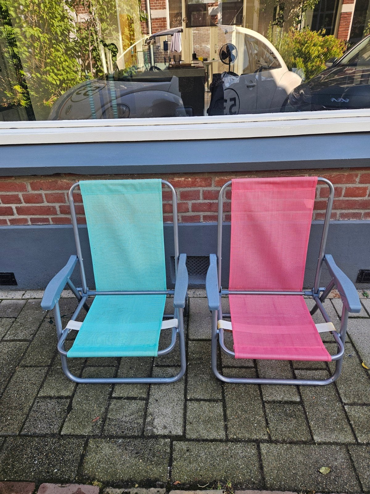 strand klapstoeltjes, Ophalen of Verzenden, Campingstoel