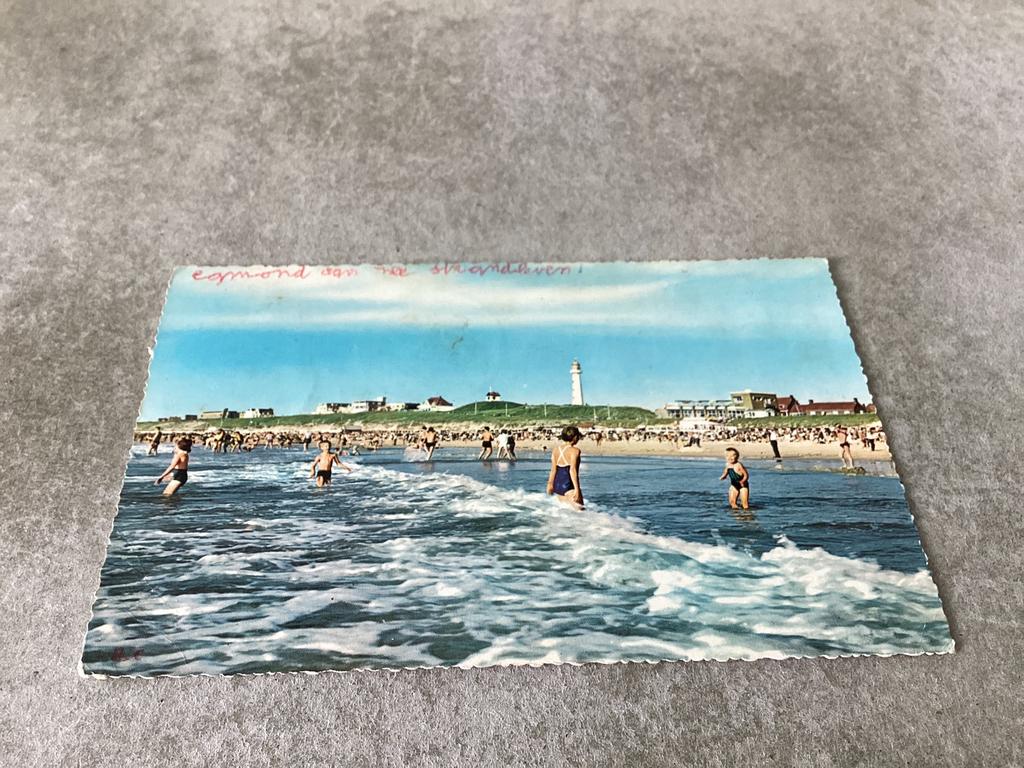 Egmond aan Zee.       Strandleven, Ophalen of Verzenden, Noord-Holland