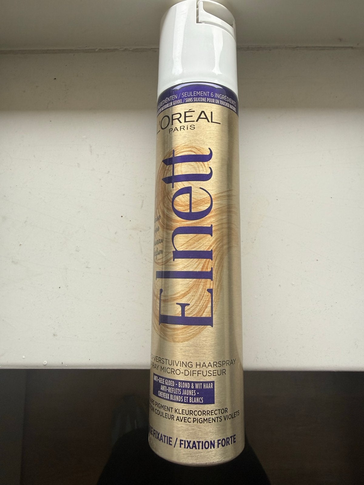 L'Oréal Elnett Haarspray Anti-Gele Gloed Extra Fixatie 200ml, Ophalen of Verzenden, Nieuw, Gel, Wax, Haarlak of Mousse