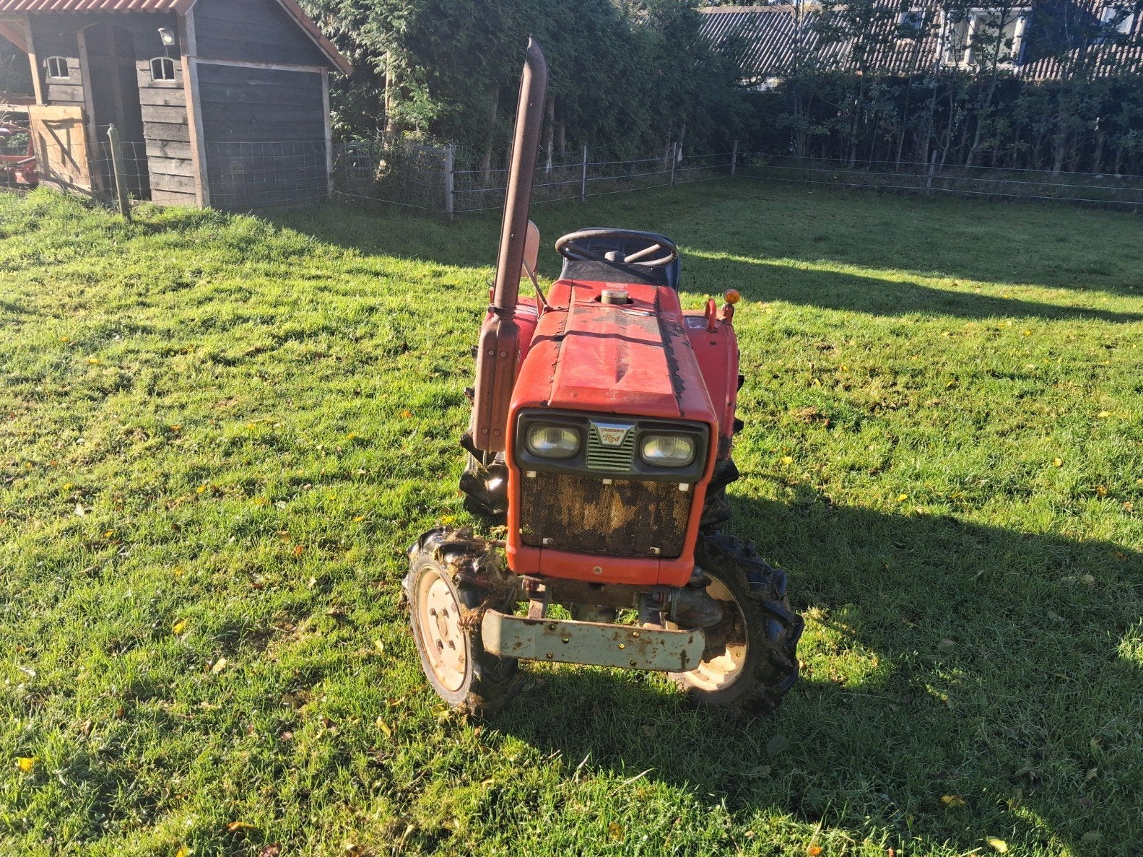yanmar tractor YM1301D, Ophalen, Gebruikt, Benzine-grasmaaier, 50 cm of meer
