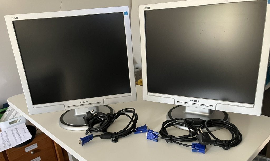 Philips 190S7FS Monitor Beeldscherm Set, Computers en Software, Philips, Gebruikt, Overige typen, Overige resoluties