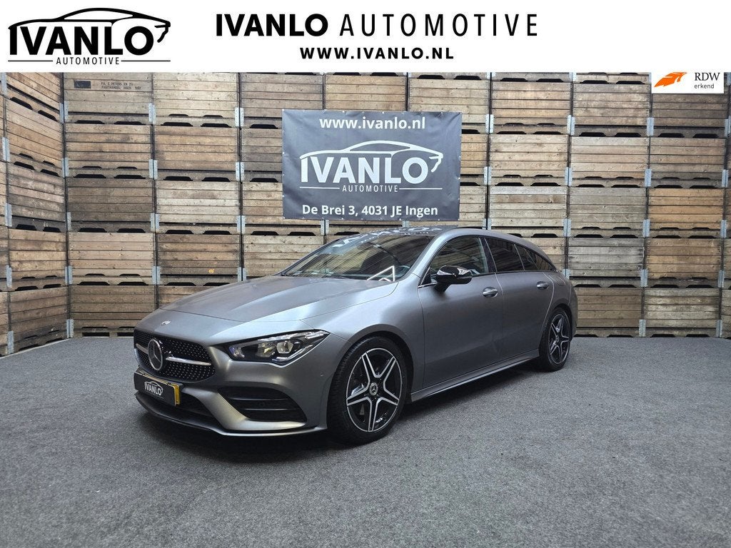 Mercedes-Benz CLA-klasse Shooting Brake 200 Business Solutio, Automatische klimaatregeling, Gebruikt, 4 cilinders, Leder en Stof