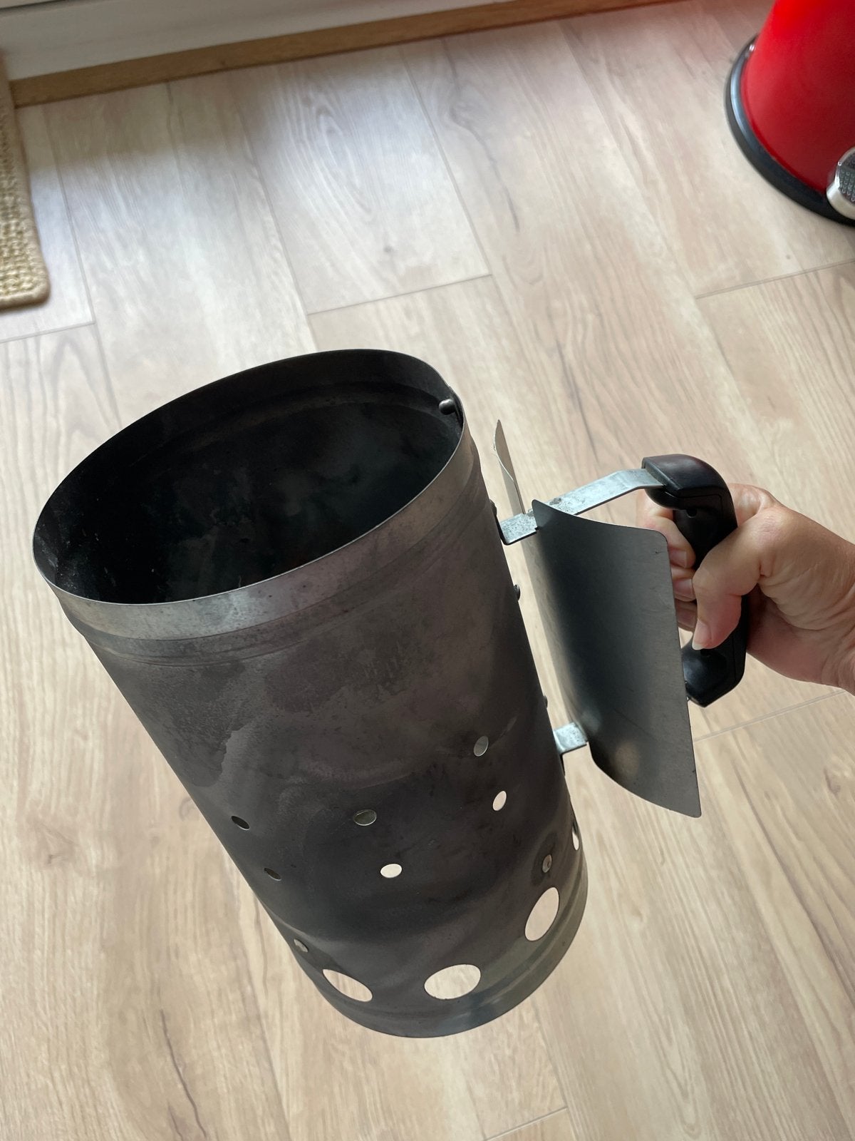 Houtskoolstarter voor BBQ - Snel en efficiënt, Ophalen of Verzenden, Gebruikt