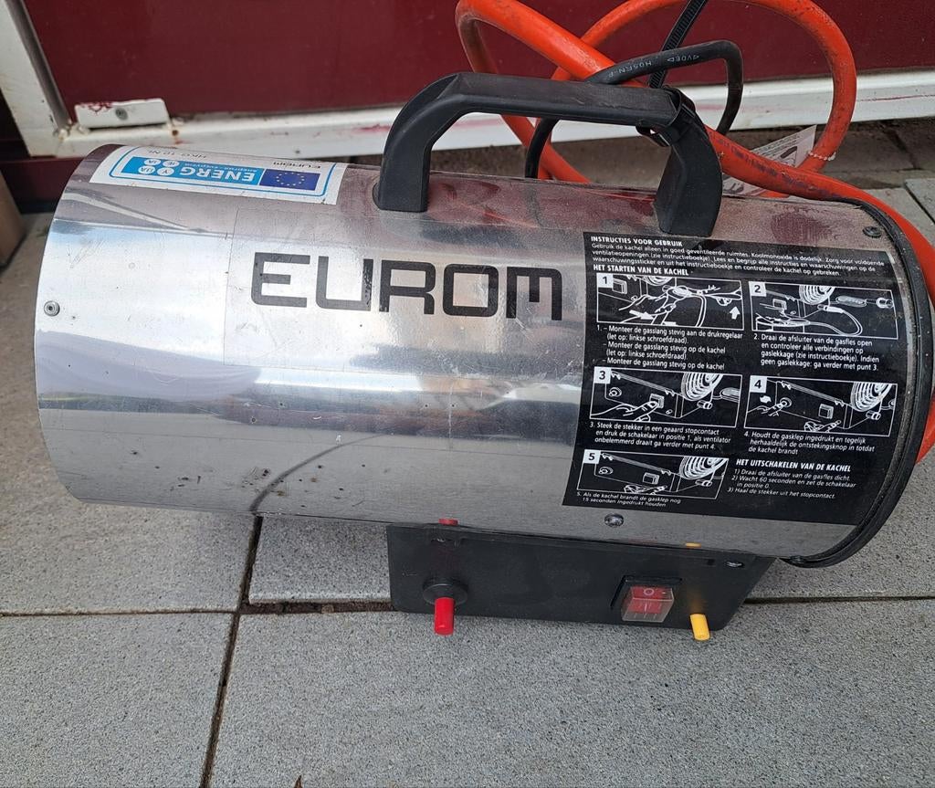 Hetelucht kanon, Ophalen