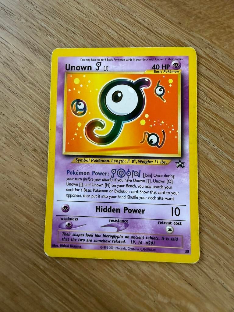 Unown 38, Ophalen of Verzenden, Zo goed als nieuw