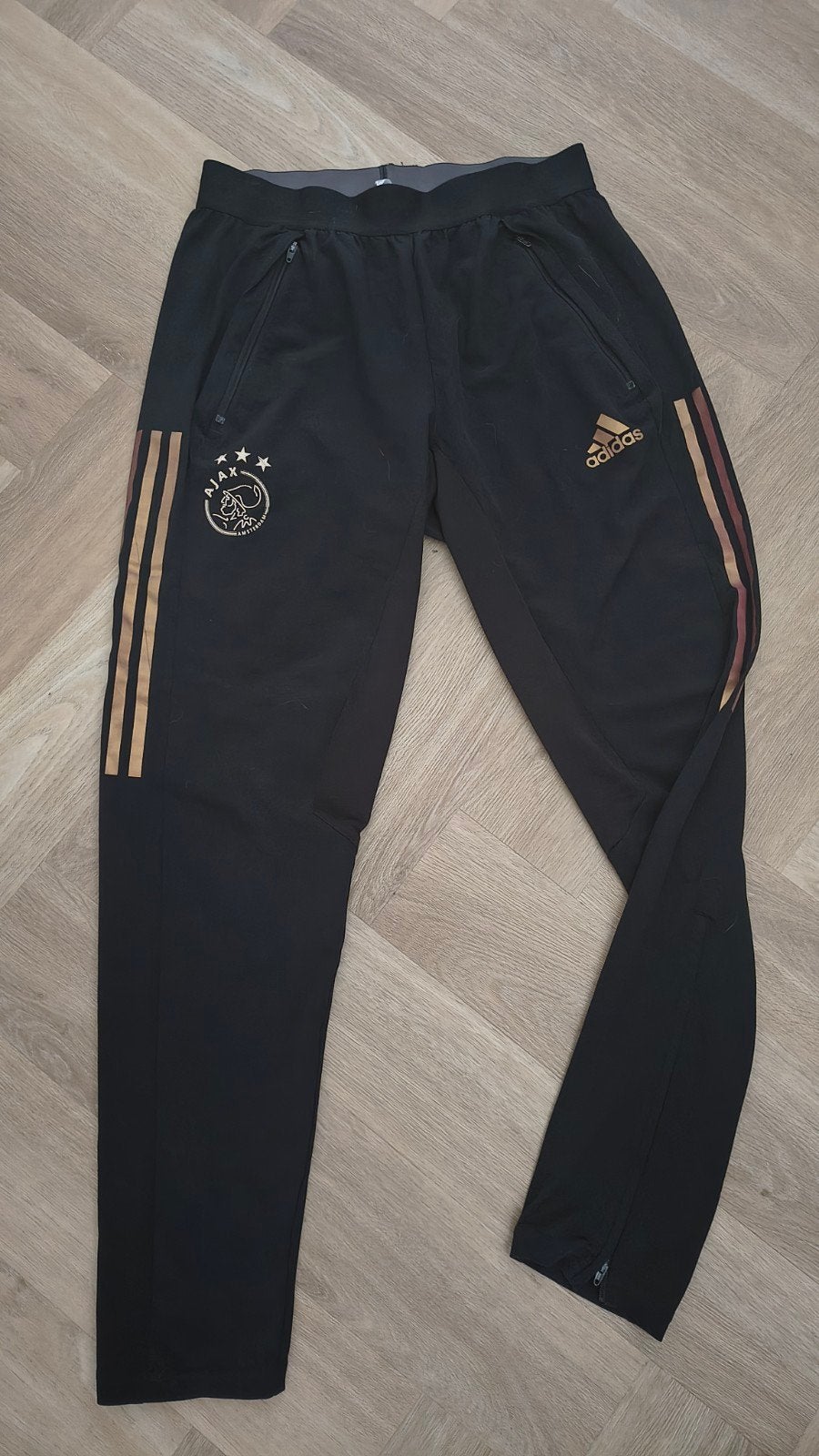 Adidas Ajax trainingsbroek - Maat M, Ophalen of Verzenden, Gedragen, Zwart