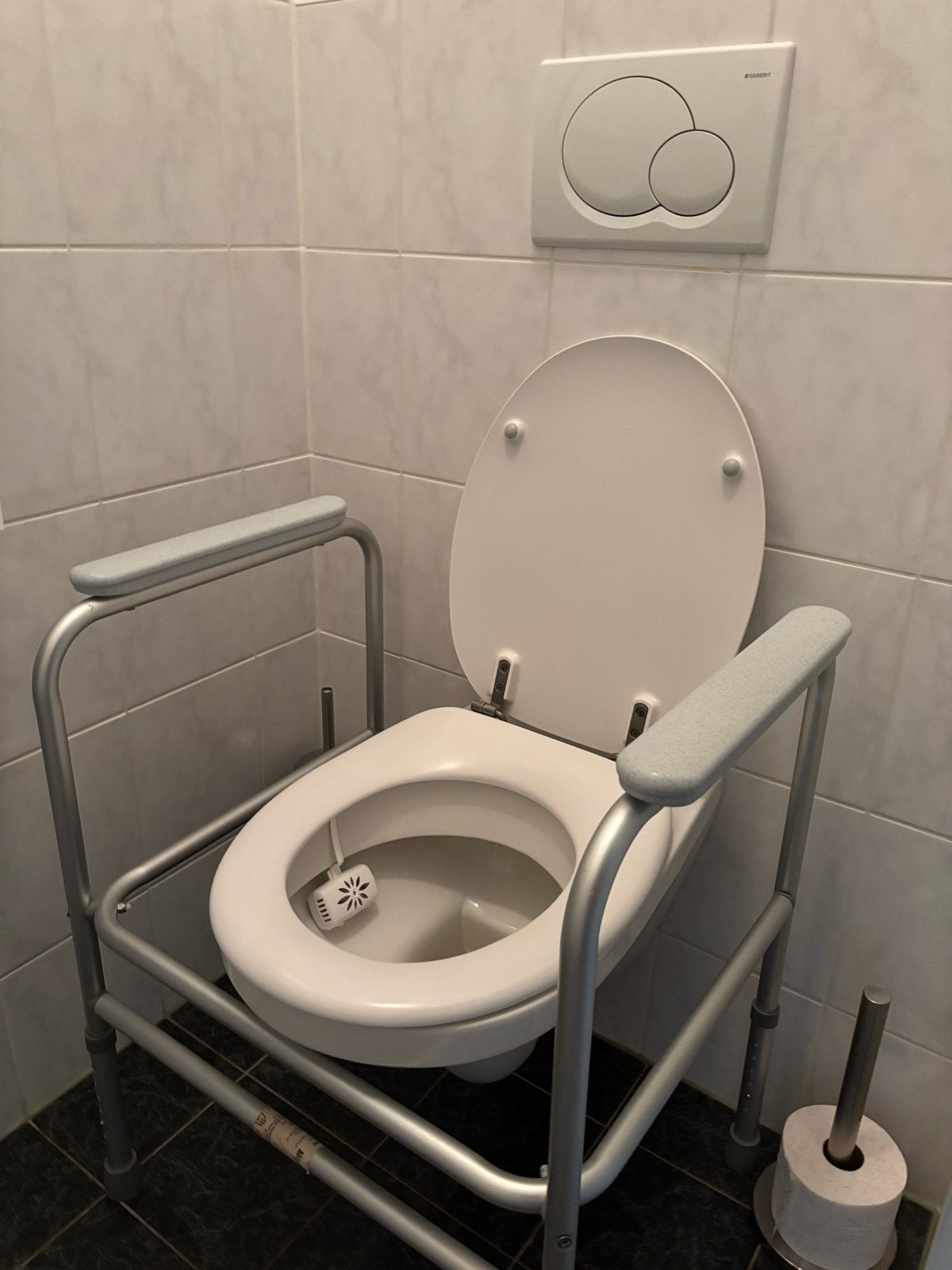 Toiletstoel/toiletframe, Diversen, Ophalen, Gebruikt
