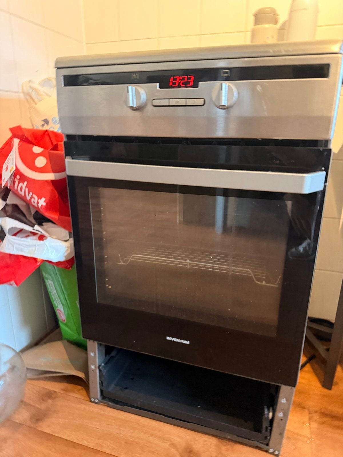 Inventum Inbouw Oven - Zo goed als nieuw, -, Oven, -, Ophalen of Verzenden