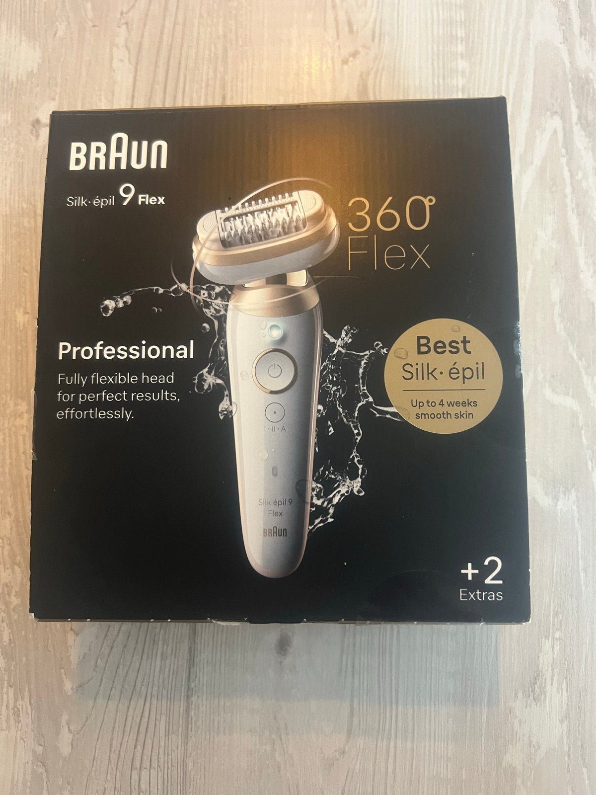 Braun Silk-épil 9 Flex Epilator - Nieuw in doos, 1x gebruikt, Ophalen, Zo goed als nieuw, Scheren en Epileren