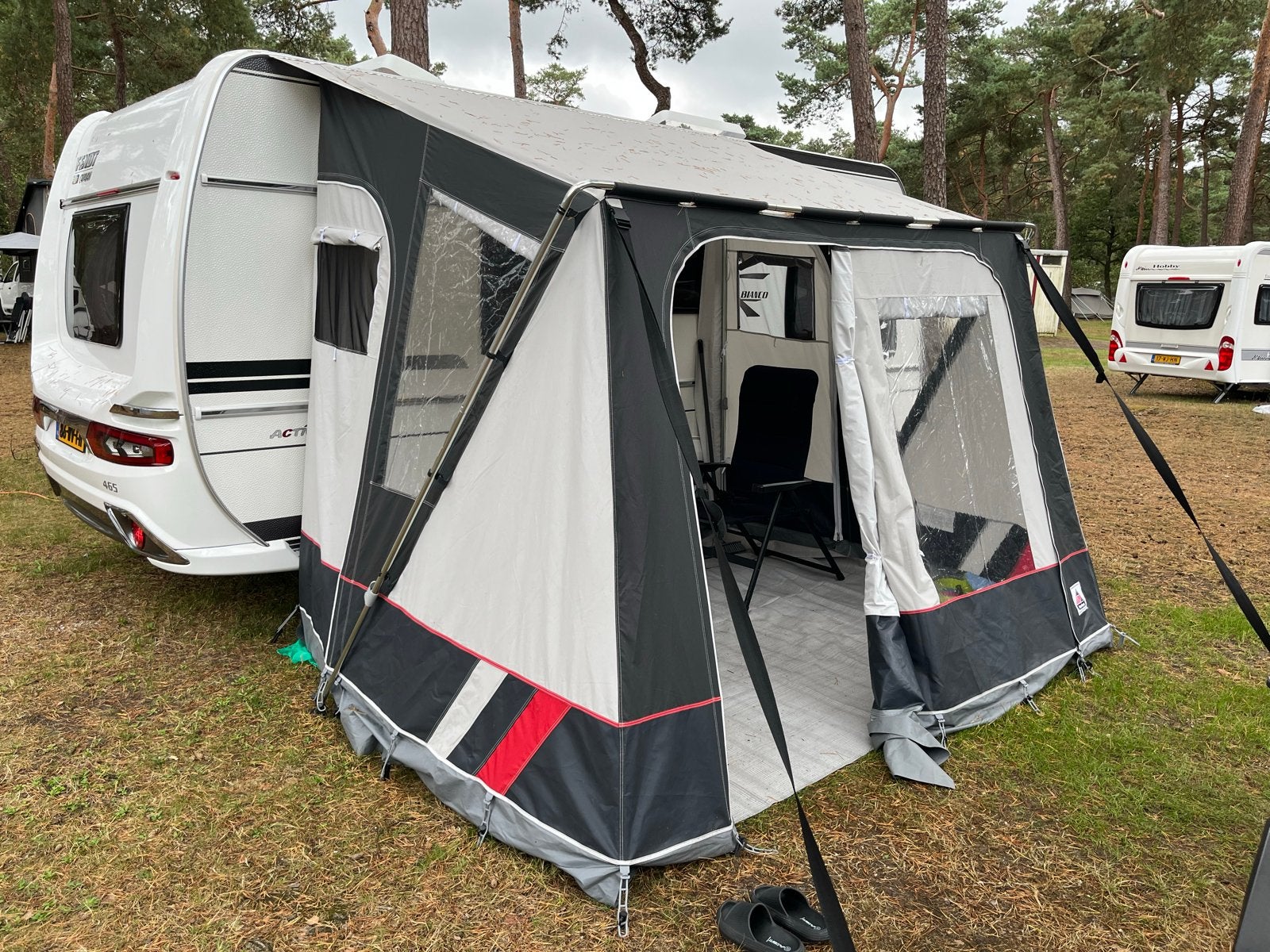 Doréma Mistral all season deeltent, Caravans en Kamperen, Voortenten en Luifels, Ophalen of Verzenden, Zo goed als nieuw, Polyester