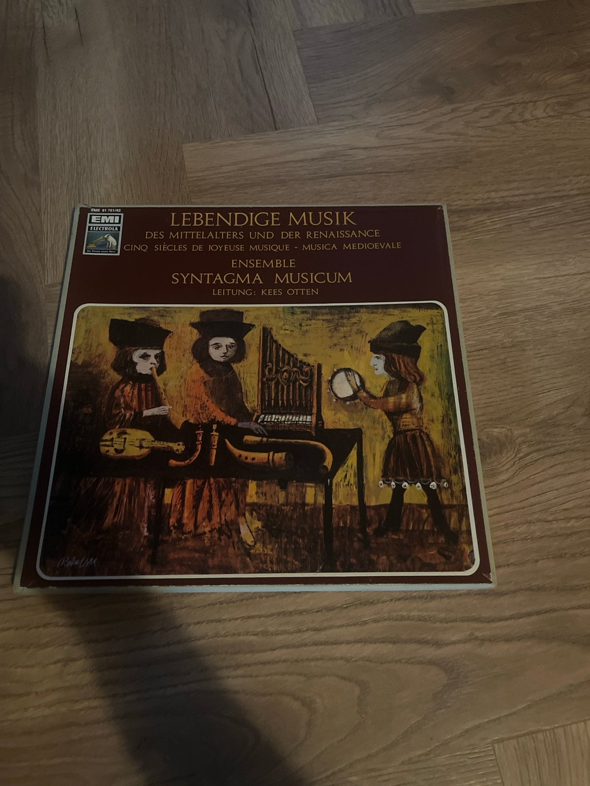 Vinyl 2LP Lebendige Musik - Syntagma Musicum (Kees Otten), Ophalen of Verzenden, Gebruikt