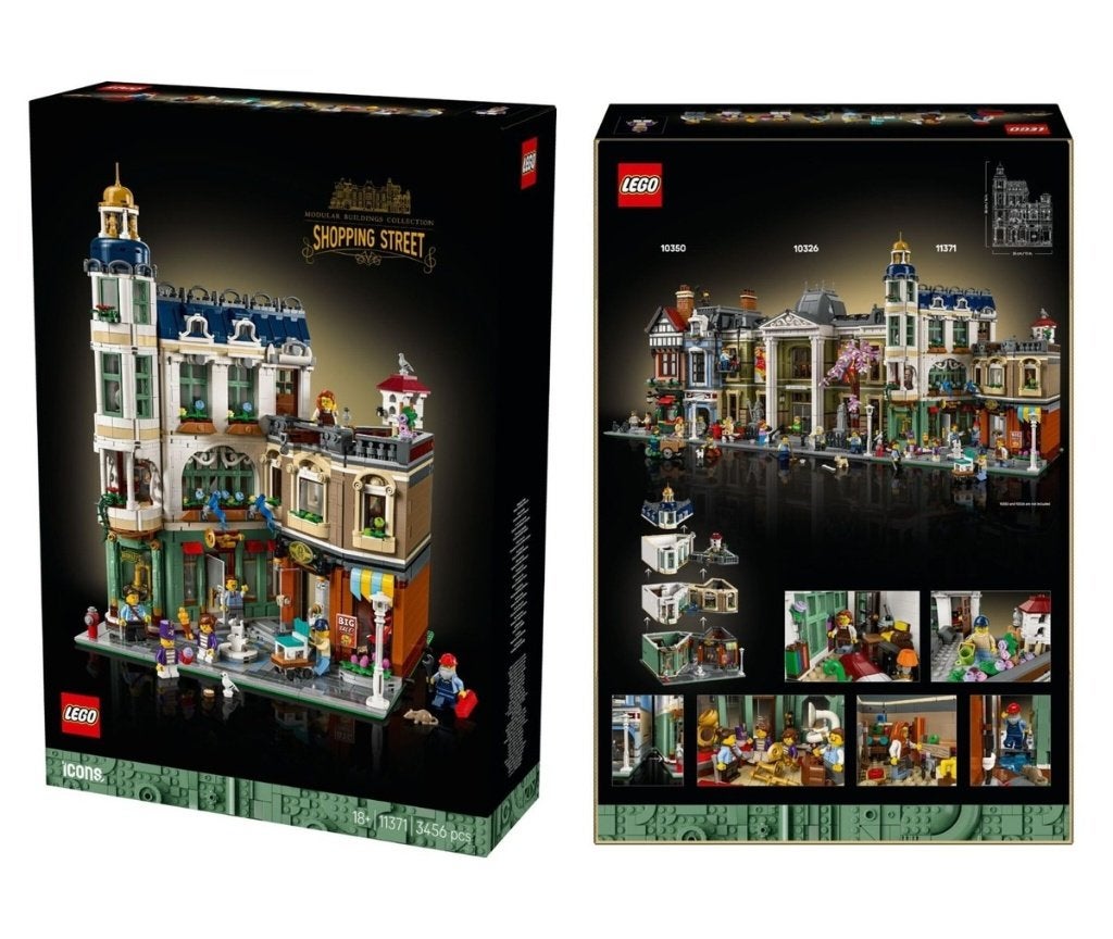 Te huur: Lego Winkelstraat 11371, Gebruikt, Lego, Inclusief instructies, Ophalen of Verzenden