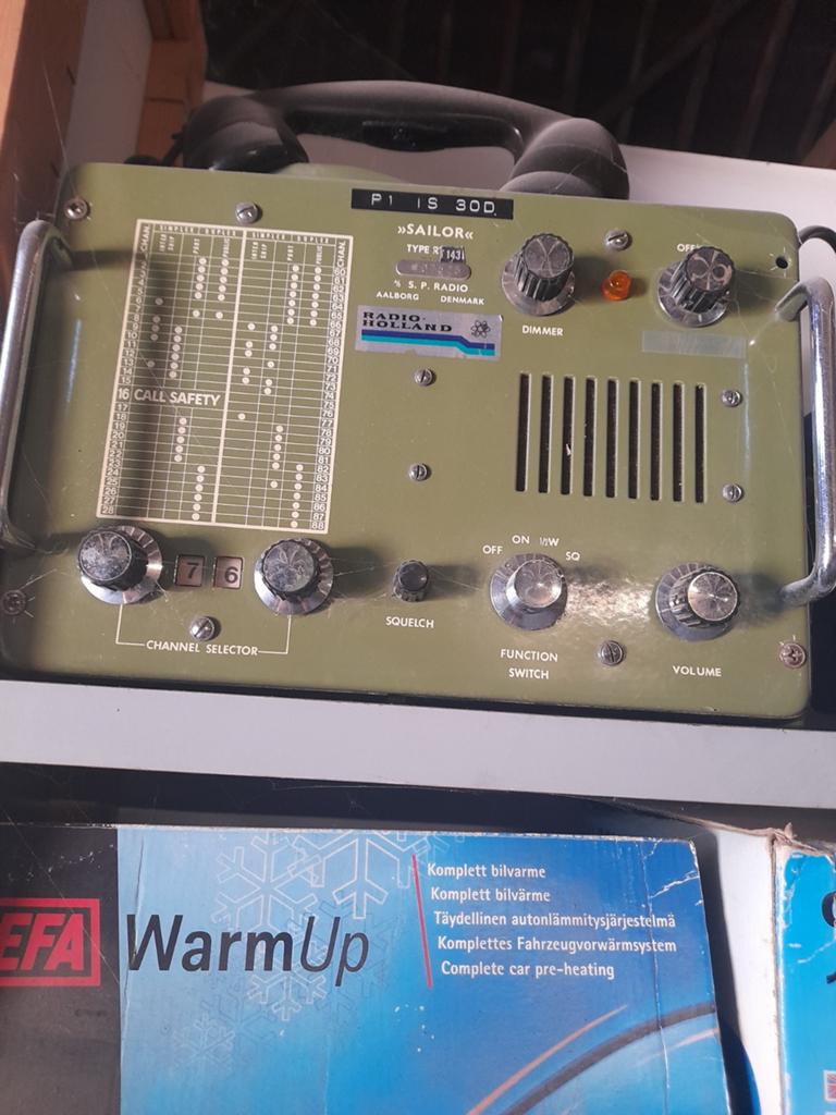 Sailor radio apparaat, Ophalen of Verzenden, Radio