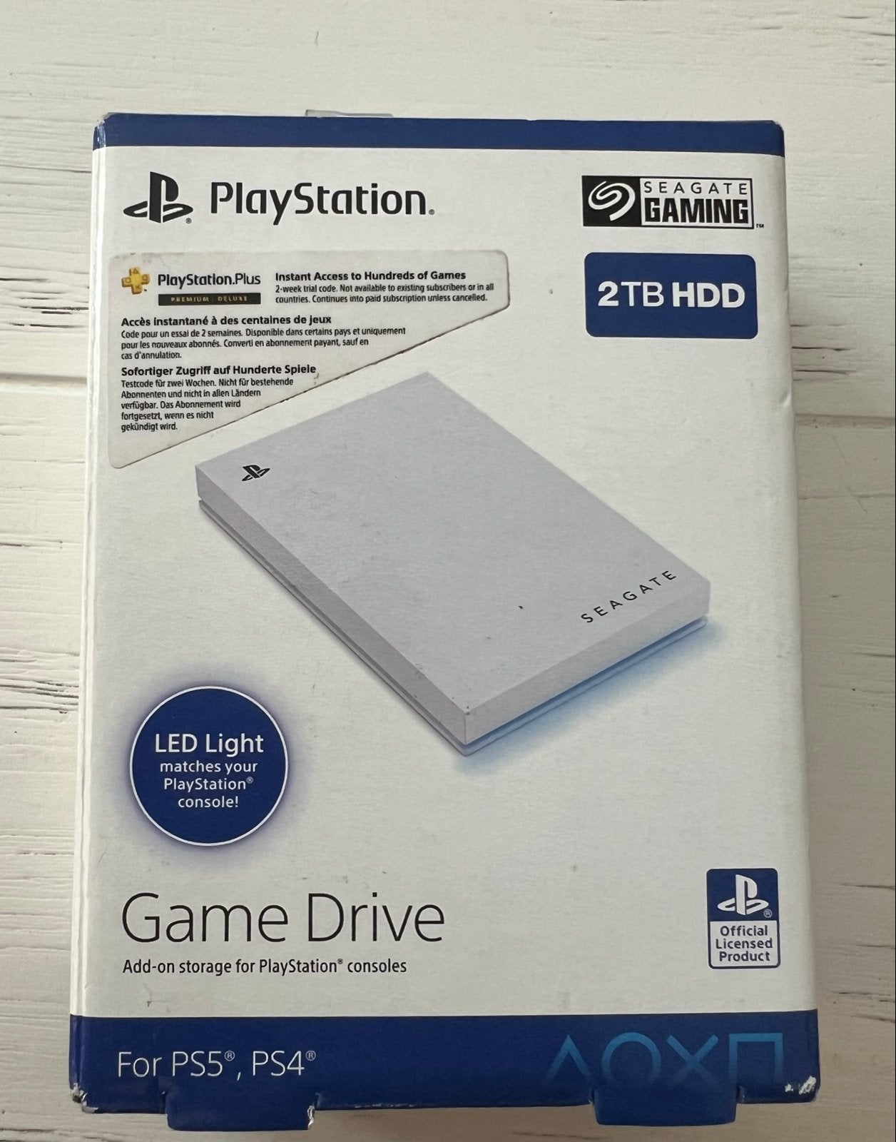 Seagate Game Drive 2TB HDD voor PS5/PS4 - Nieuw verzegeld, Console, HDD, Nieuw, Ophalen of Verzenden