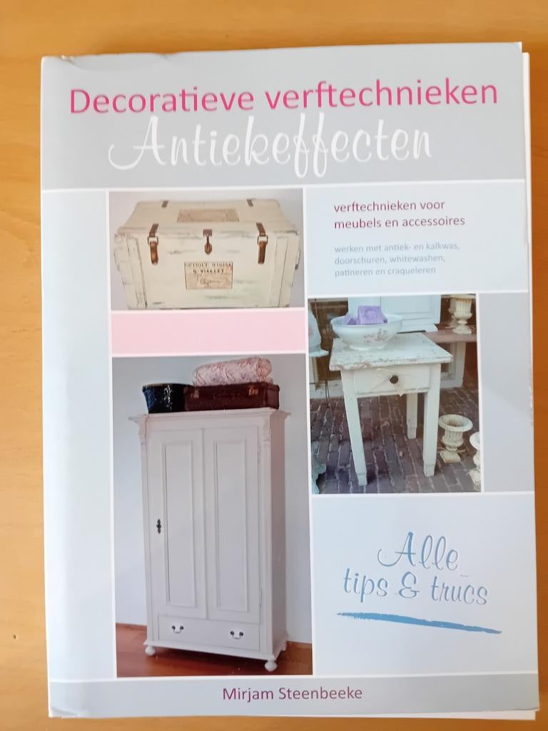 M. Steenbeeke - Decoratieve verftechnieken, Ophalen of Verzenden, Zo goed als nieuw, M. Steenbeeke, Interieur en Design