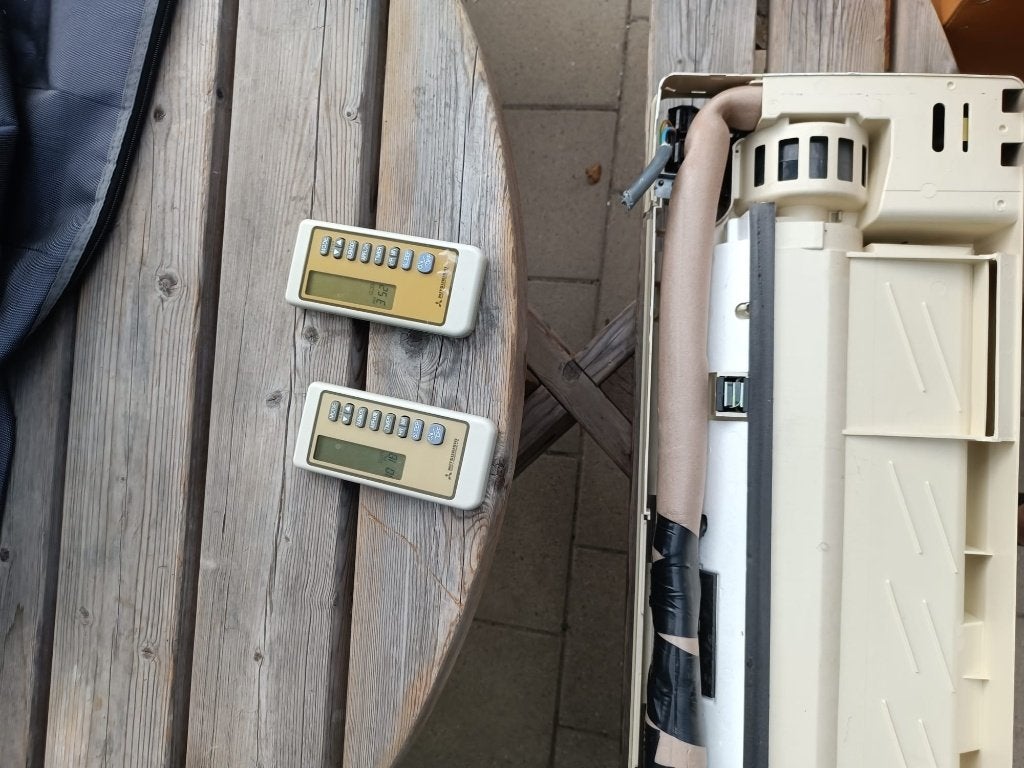 airco units binnen, Ophalen, Gebruikt, Minder dan 60 m³, 3 snelheden of meer