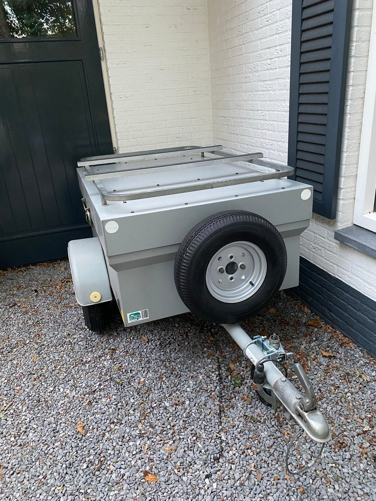 Saris Arba Bagagewagen met imperiaal en reservewiel, Auto diversen, Ophalen, Gebruikt
