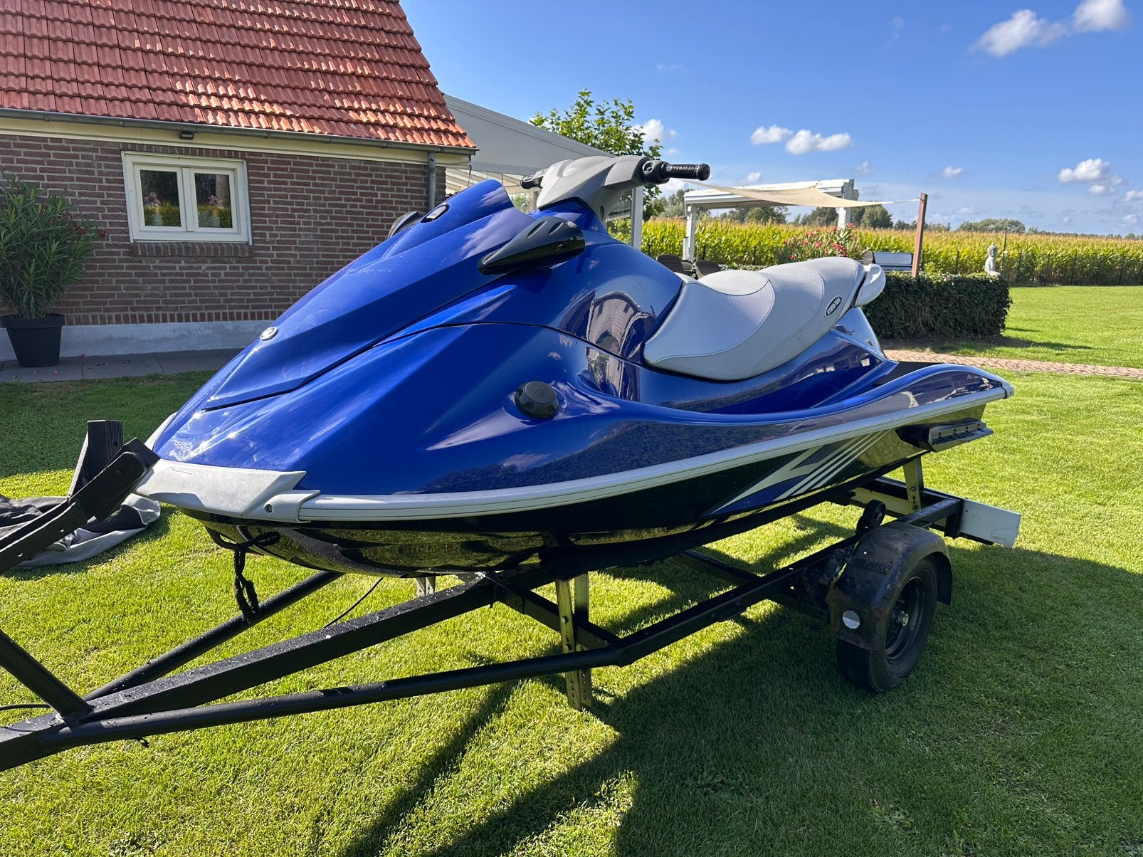 Yamaha Waverunner VX 1100 Sport/Deluxe + Trailer, Ophalen, Gebruikt, Benzine, 70 tot 120 pk