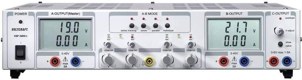 Voltcraft VSP 2405 Professionele Laboratoriumvoeding, Ophalen, Zo goed als nieuw, Elektriciteit