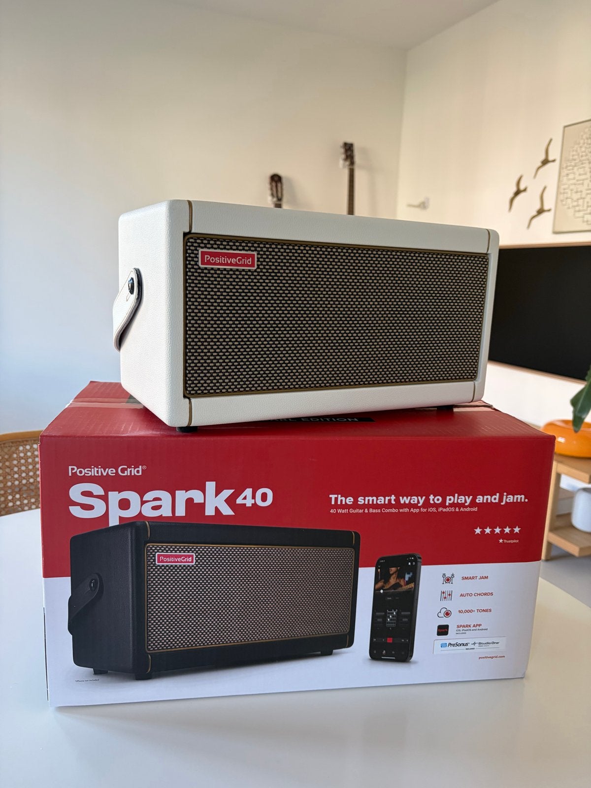 Positive Grid Spark 40 Gitaarversterker - Zo goed als nieuw, Ophalen of Verzenden, Zo goed als nieuw, Gitaar, 50 tot 100 watt