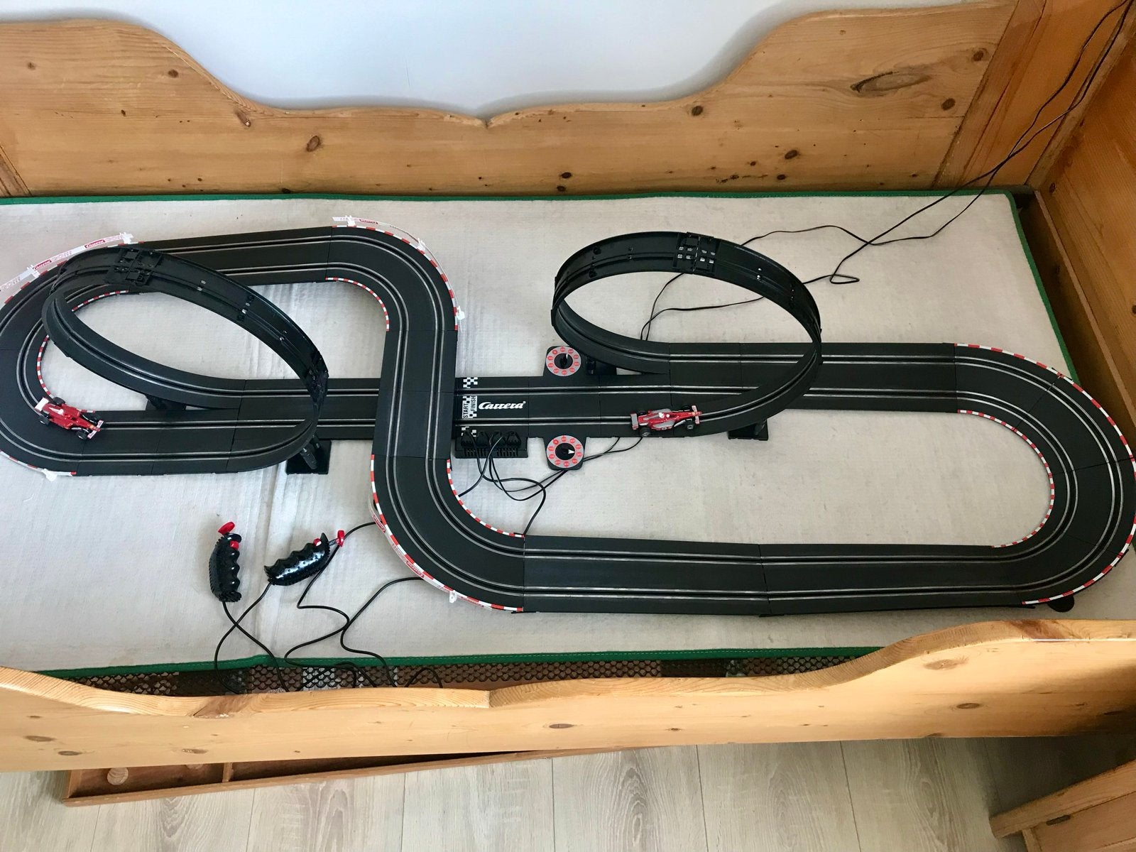 Carrera Racebaan met 2 Loopings en 2 Auto's, Kinderen en Baby's, Ophalen, Carrera, Met looping, Elektrisch