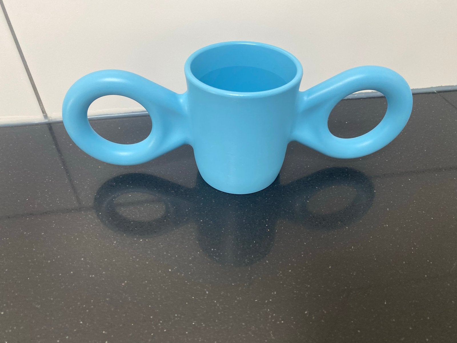 Gispen drinkbeker Dombo - Blauw, Kinderen en Baby's, Ophalen, Zo goed als nieuw, Overige typen