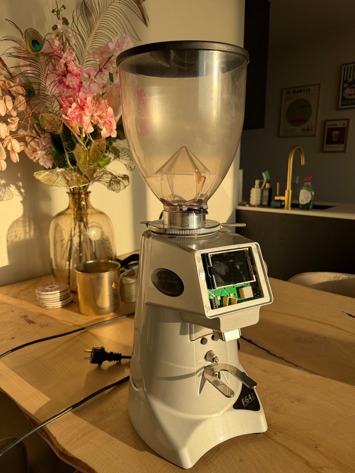 Fiorenzato F64 E koffiemolen, Ophalen of Verzenden, Gebruikt, Koffiemolen