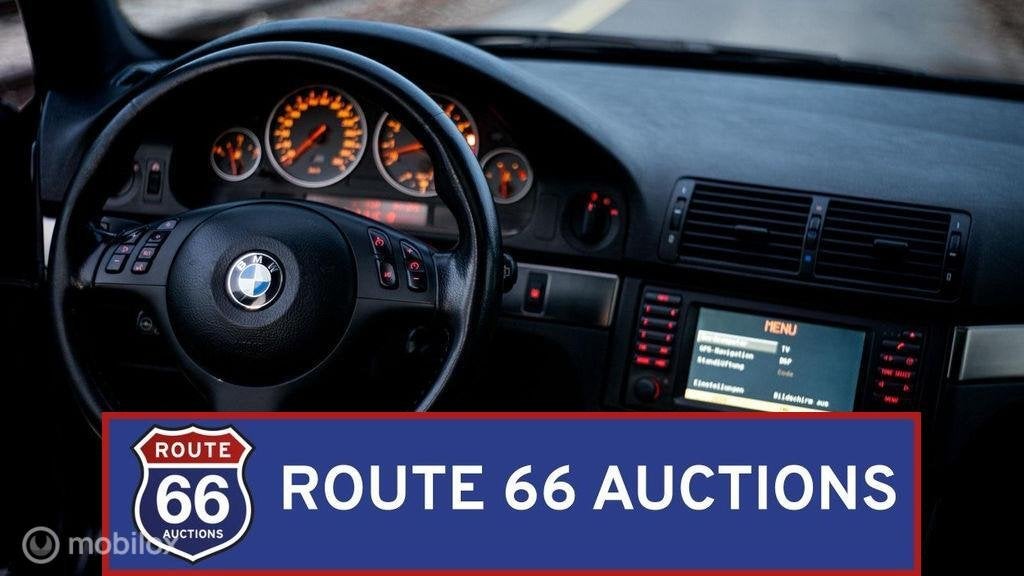 BMW M5 | 2000 | Route 66 Auctions, Auto's, Overige carrosserieën, Zwart, Bedrijf, Handgeschakeld