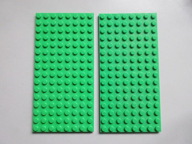 nr. 6767, 2 Lego bouwplaatjes, 8x16 (92438), Ophalen of Verzenden, Zo goed als nieuw, Complete set, Lego
