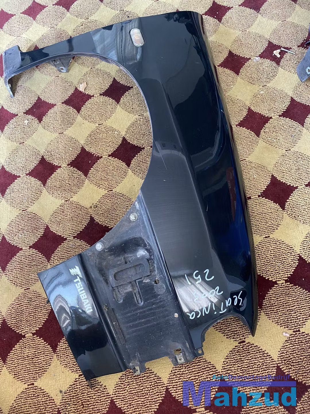 2003 Seat Inca rechter voor scherm zijscherm zwart L041, Auto-onderdelen, Info@fabrikant.eu, Ophalen of Verzenden, Fabrikant BV