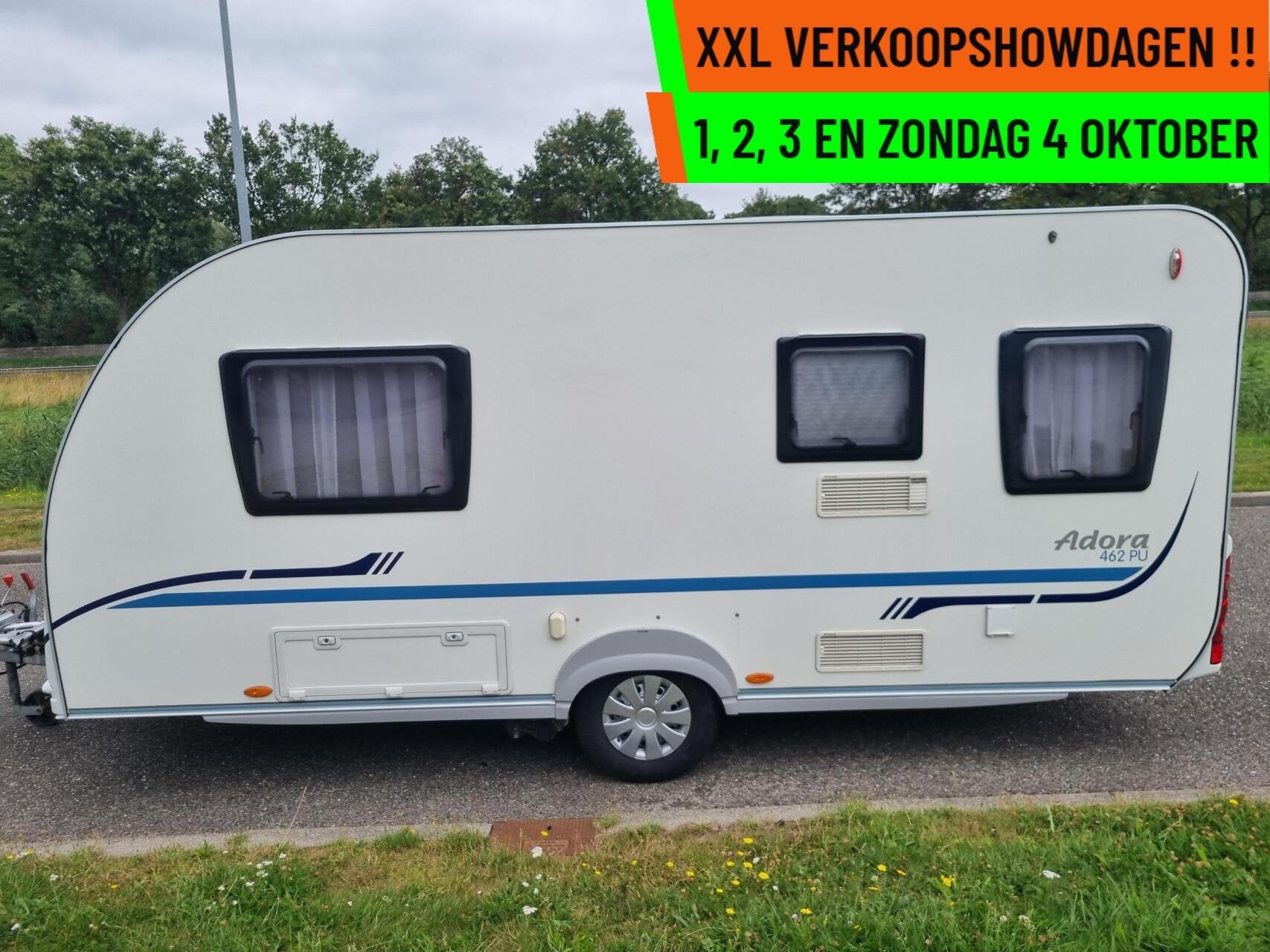 ADRIA - XXL VERKOOPSHOW 1,2,3 & 4 OKT. 10-17 UUR, Caravans en Kamperen, Luifel, Rondzit, Bedrijf, Adria