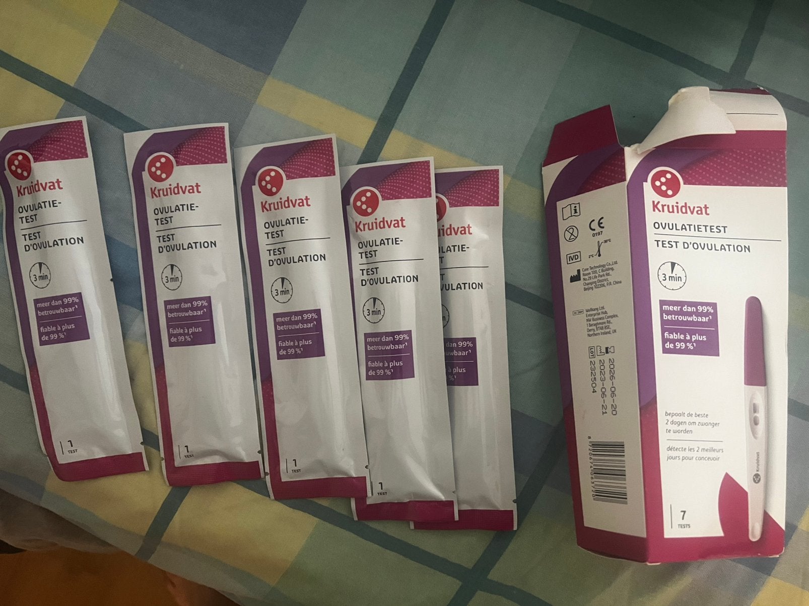 Ovulatietest 5x gratis, Ophalen, Nieuw